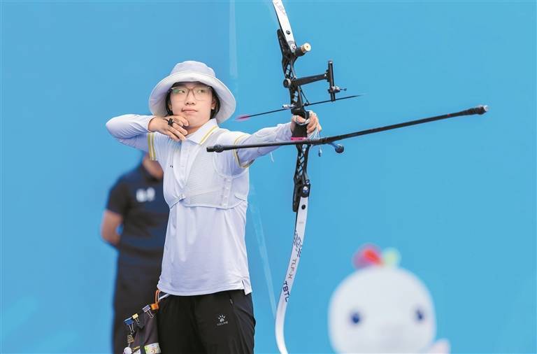 关于亚洲射箭选手练获金牌：精准无误取胜的信息